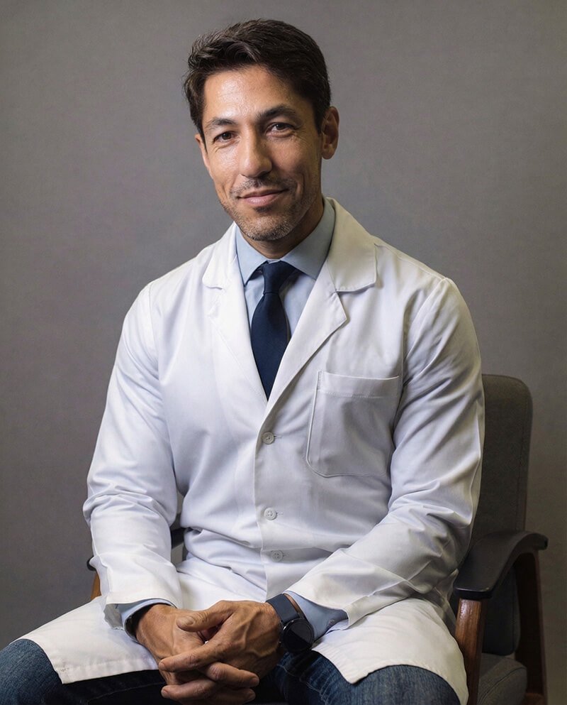 Dr. Leandro Girardi Shimba, ortopedista e médico do esporte